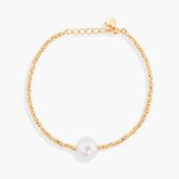 JAMIE GOLD NUGGET PEARL BRACELET
