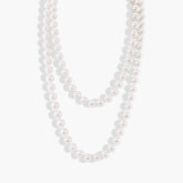 TWICE AS NICE LONG PEARL NECKLACE