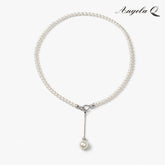 SEASIDE - PEARL LARIAT NECKLAC