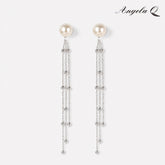 PACIFICA - PEARL FRINGE DROP EARRINGS