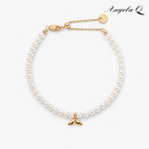HONEY COVE - PEARL BEE CHARM BRACELET