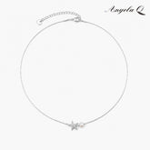CARMEL BOW - PEARL CHARM NECKLACE