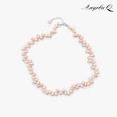 Women's S925 Sterling Silver Beaded Choker Necklace