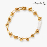 LAGUNA BAROQUE PEARL LINK BRACELET-200035T
