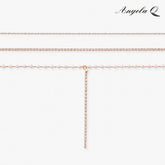 LAGUNA Delicate Chain Necklace Set - 100037N