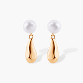 RAINDROP PEARL EARRINGS
