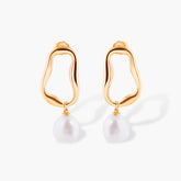 MOD PEARL DROP EARRINGS