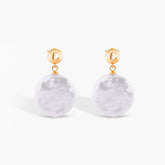 BARBIE BAROQUE PEARL DROP EARRINGS