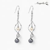 PACIFIC DROP - DOUBLE PEARL EARRINGS
