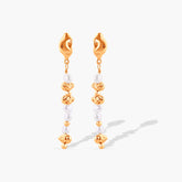 ROCKSTAR PEARL DANGLE EARRINGS