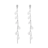 JET-SETTER PEARL DANGLE EARRINGS