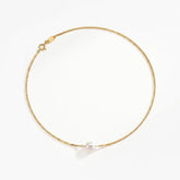 Women's Gold-Plated Box Chain Pearl Necklaces, Minimalist Jewelry with Natural Baroque Pearl Accent, Ideal for Layering, Everyday Wear