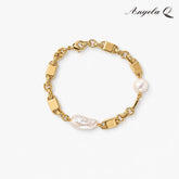 LAGUNA Baroque Pearl Link Bracelet, Classic Link Pearl Bracelets - 200031T