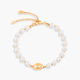 ROCK & PEARL ADJUSTABLE BRACELET