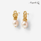 NEWPORT PEARL ROPE DROP EARRINGS-400064N