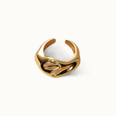 GILDED CREST RING