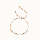 LOOPY GOLD DRAWSTRING BRACELET