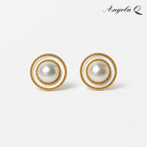 Classic Artificial Gemstone Marina Pearl Drop Earrings, Drop Shape, Casual Wear, Single Pair - 400032P