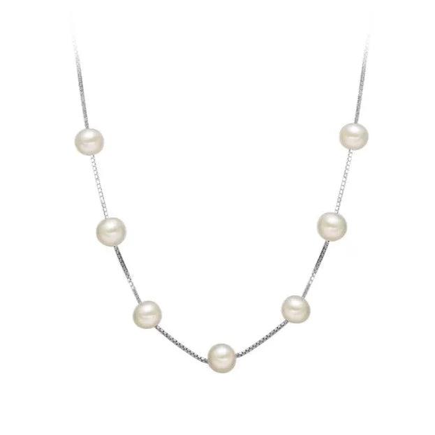 Freshwater pearl 2025 rope necklace