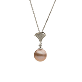 Angelaqpearl, pearl necklace, pearl pendant