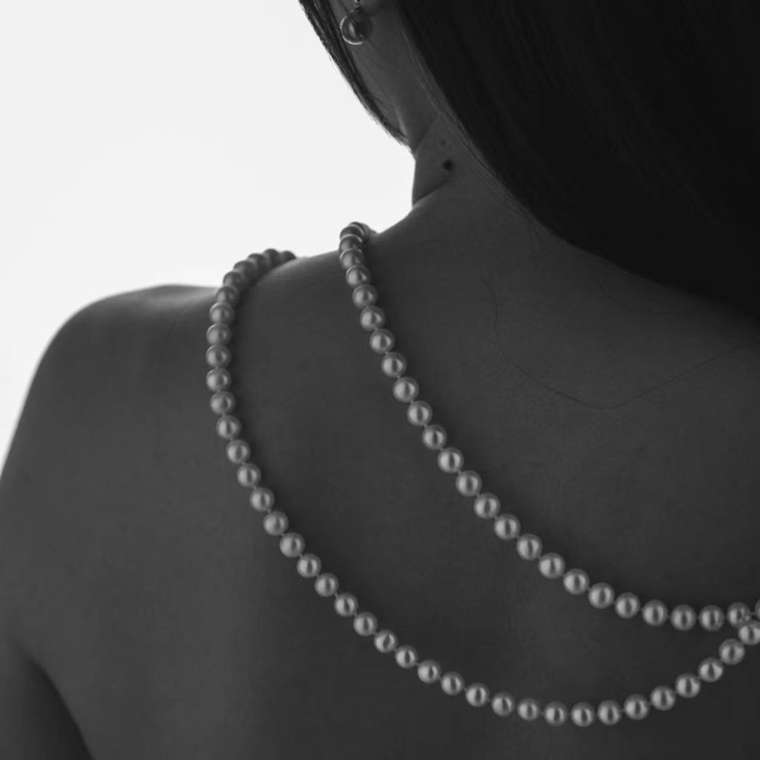 THE LENGTH OF A PEARL NECKLACE