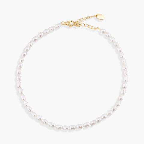 CARMEN CALI BABE PEARL ANKLET