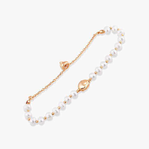 ROCK & PEARL ADJUSTABLE BRACELET