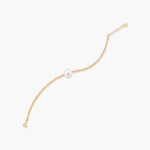 JAMIE GOLD NUGGET PEARL BRACELET