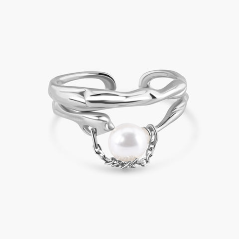 GONE TO HOLLYWOOD - PEARL RING