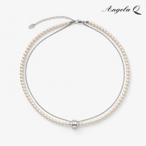 PACIFICA - LAYERED PEARL CHOKER