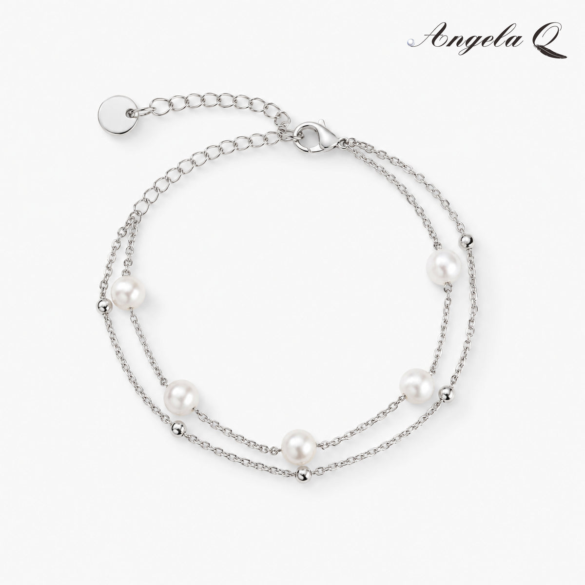 PACIFICA - DOUBLE STRAND PEARL BRACELET