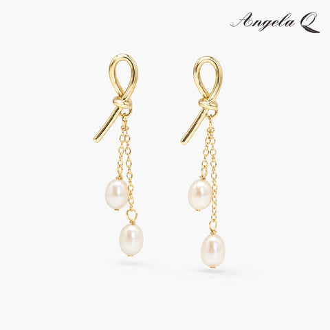 COVE BAROQUE PEARL EARRINGS-400013L