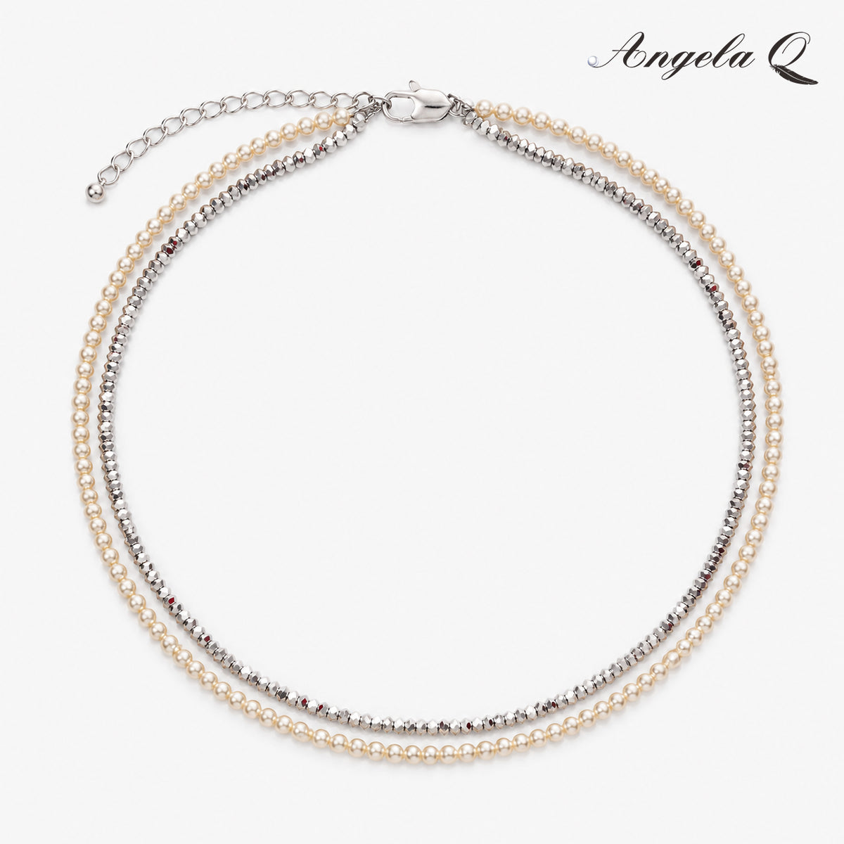 MONTECITO - DOUBLE STRAND PEARL CHOKER