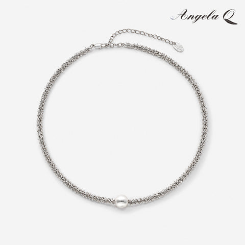 PALISADES - SILVER ROPE CHOKER