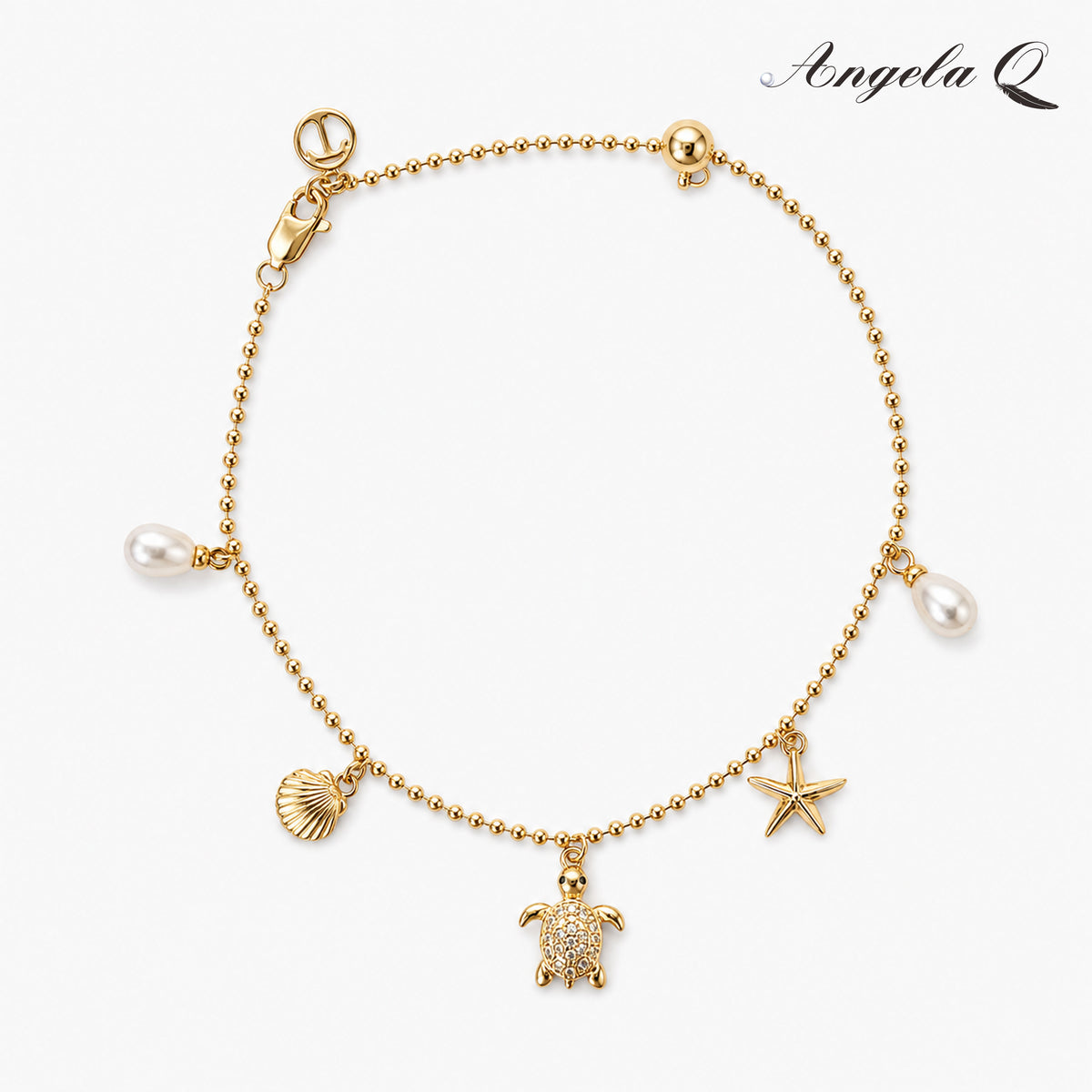 LAGUNA TIDE - COASTAL PEARL CHARM BRACELET
