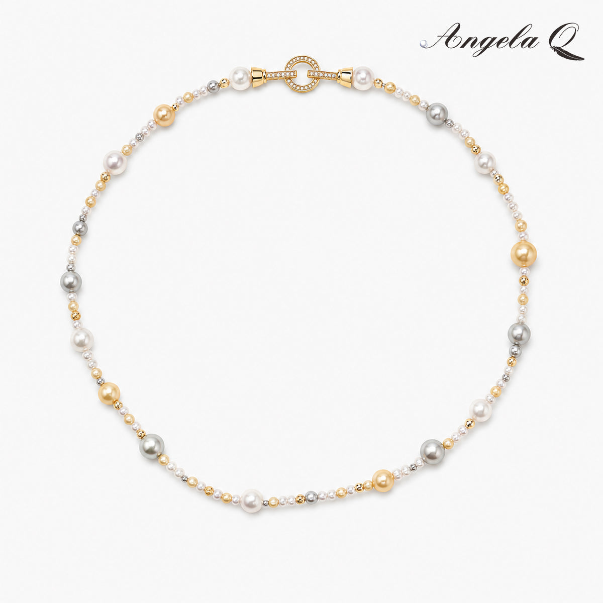 Carmel Station Artificial Gemstone Necklace, Model-100035T