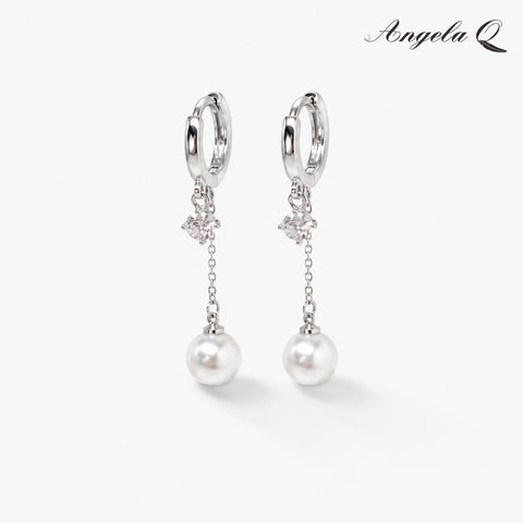 Golden Coast Drop Shape Artificial Gemstone Earrings, Single Pair - 400037P