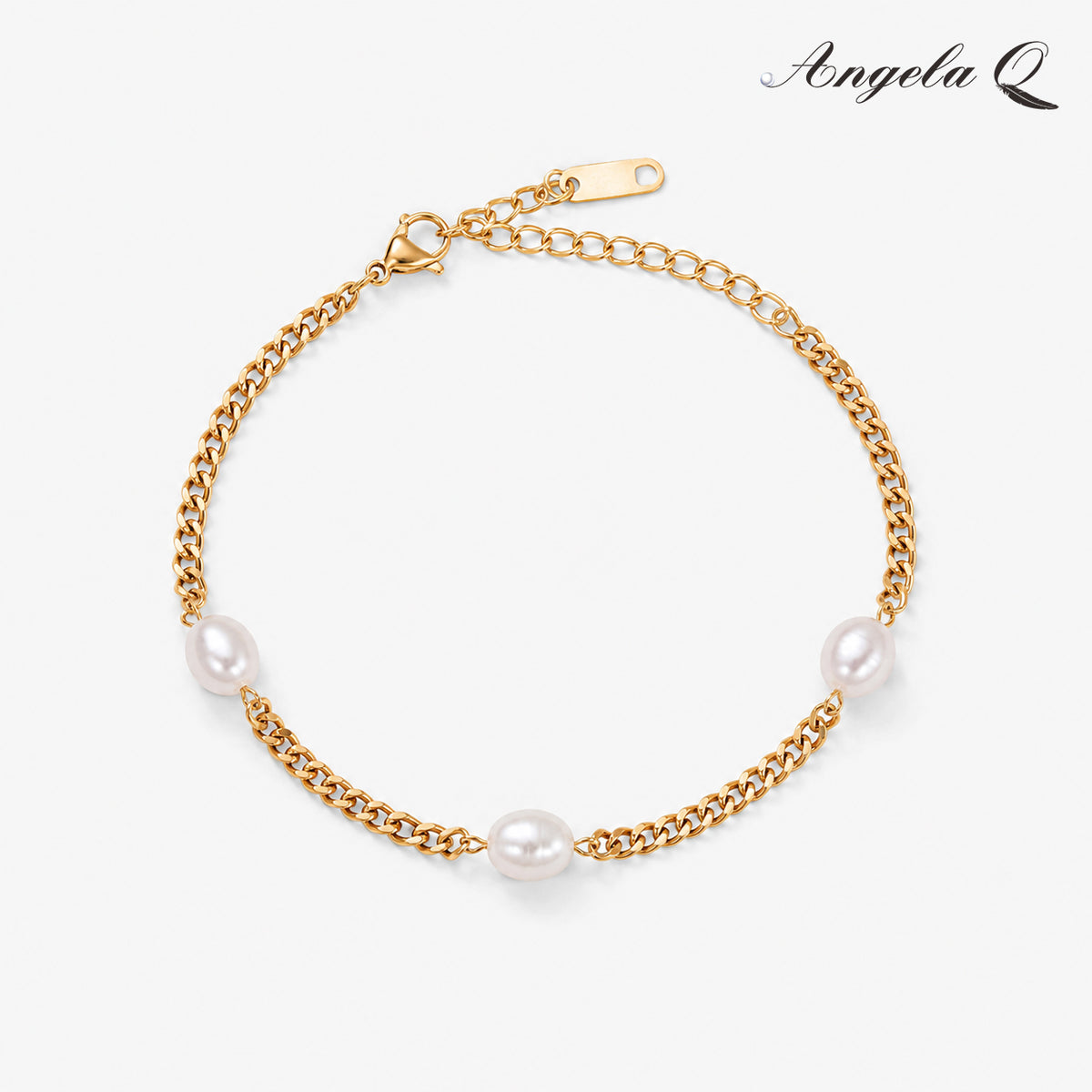GOLDEN COAST Gold Pearl Beaded Bracelet - 200011N, Artificial Gemstone Jewelry Accessory