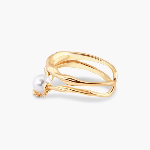 GONE TO HOLLYWOOD - PEARL RING