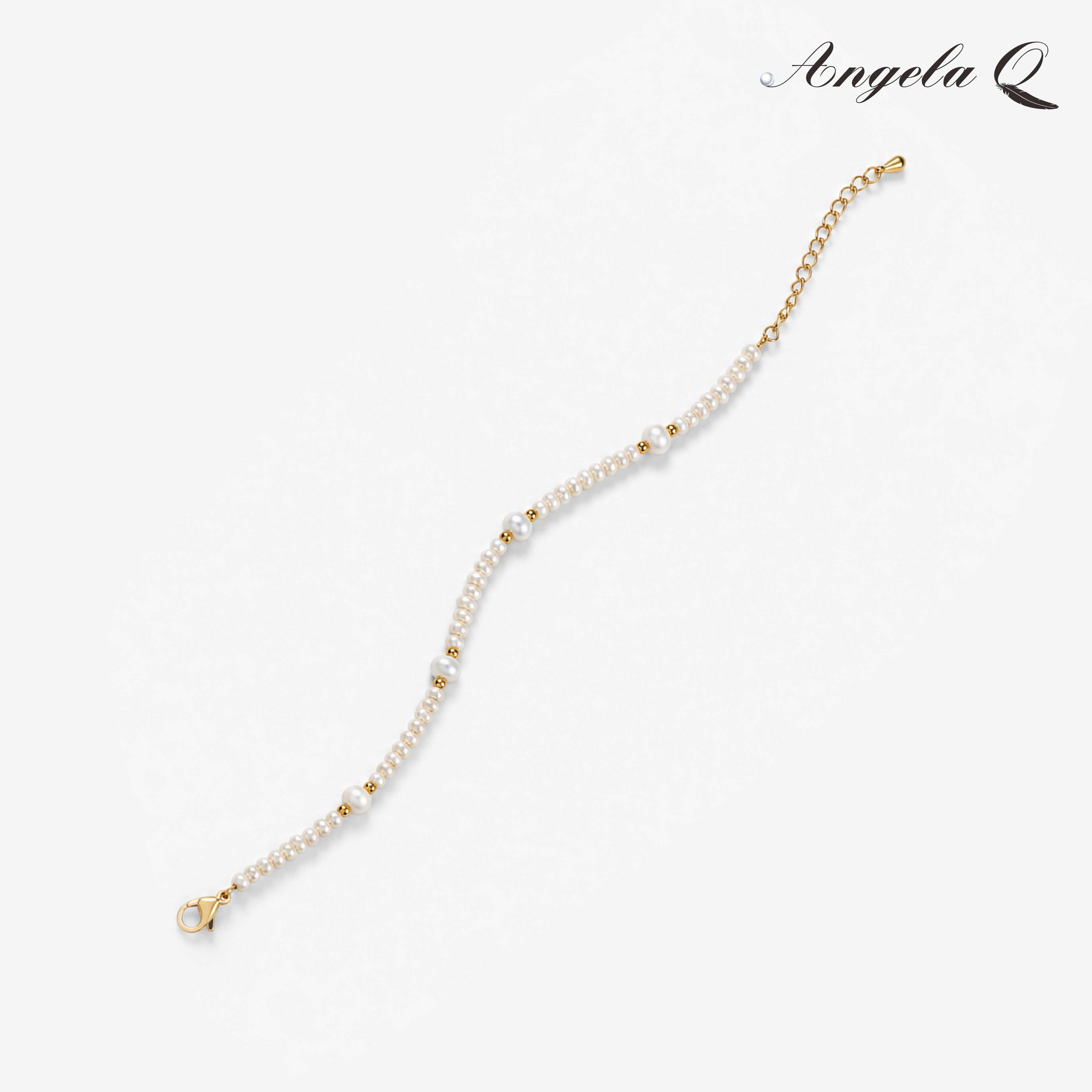 SANTA BARBARA - DAINTY PEARL BRACELET