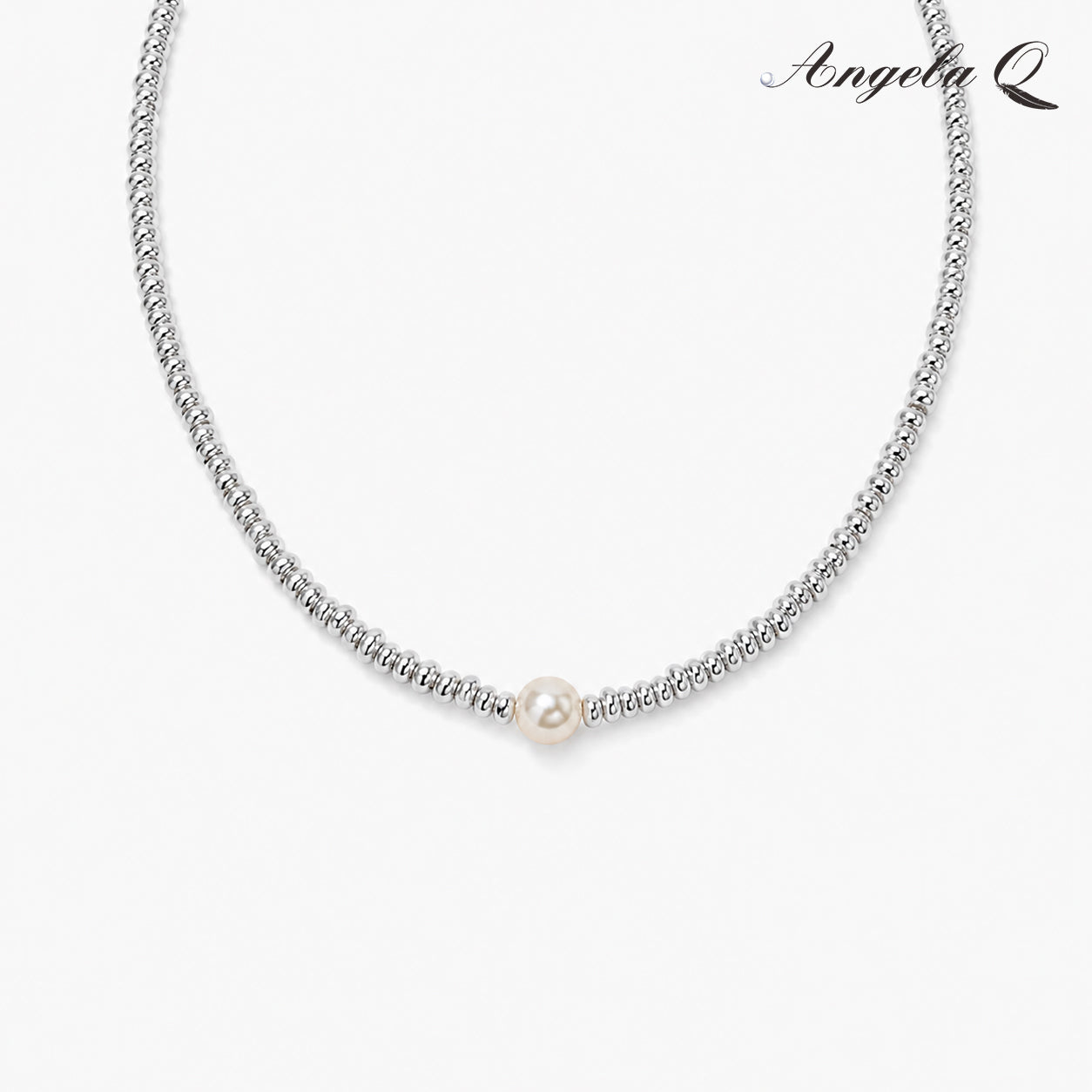 PALISADES - SILVER ROPE CHOKER