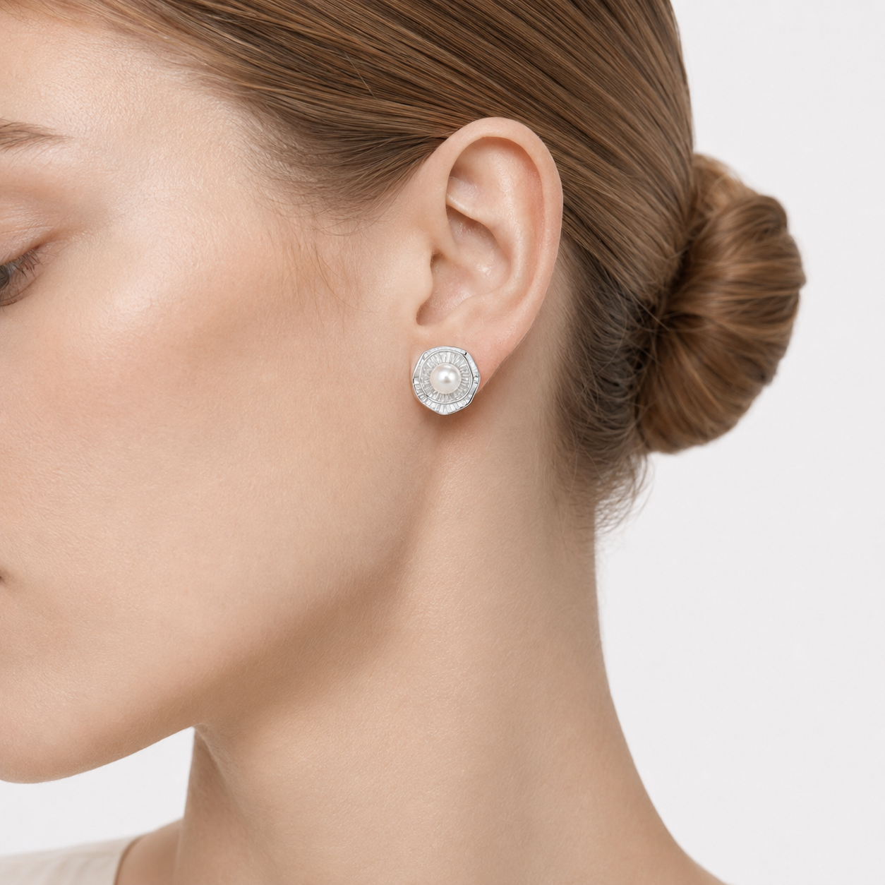 PALOMA PEARL STUD EARRINGS-400033P