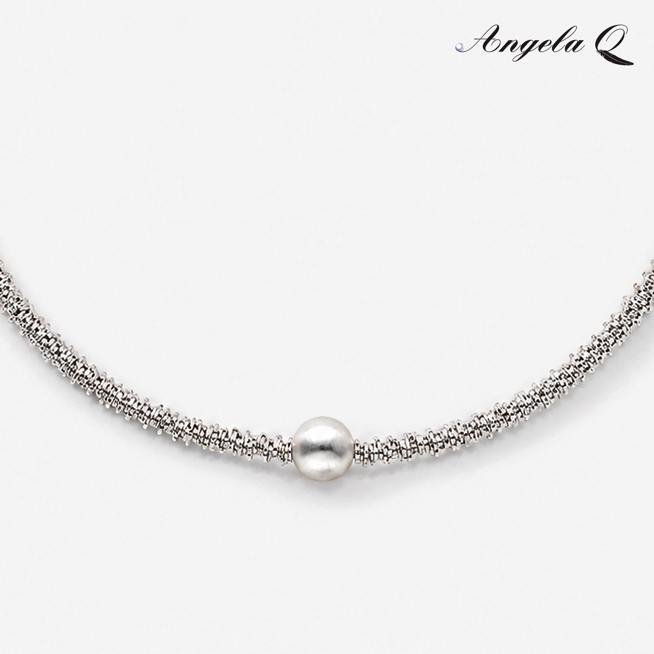 PALISADES - SILVER ROPE CHOKER