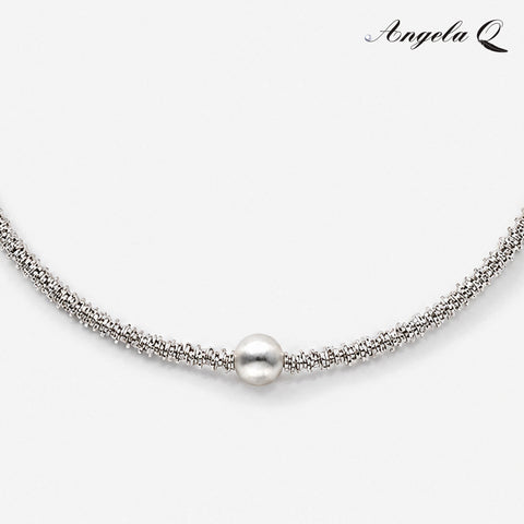 PALISADES - SILVER ROPE CHOKER