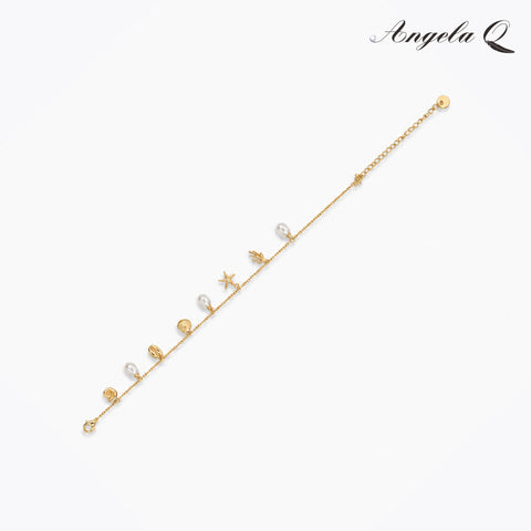 CAPRI COAST - PEARL CHARM BRACELET