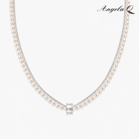 PACIFICA - LAYERED PEARL CHOKER