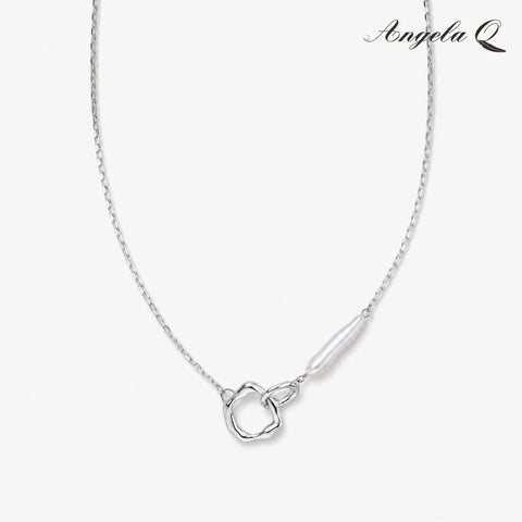 COVE CIRCLE - BAROQUE PEARL NECKLACE