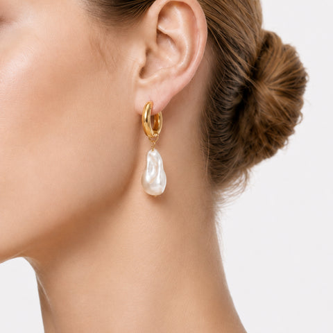 LAGUNA STAR PEARL EARRINGS