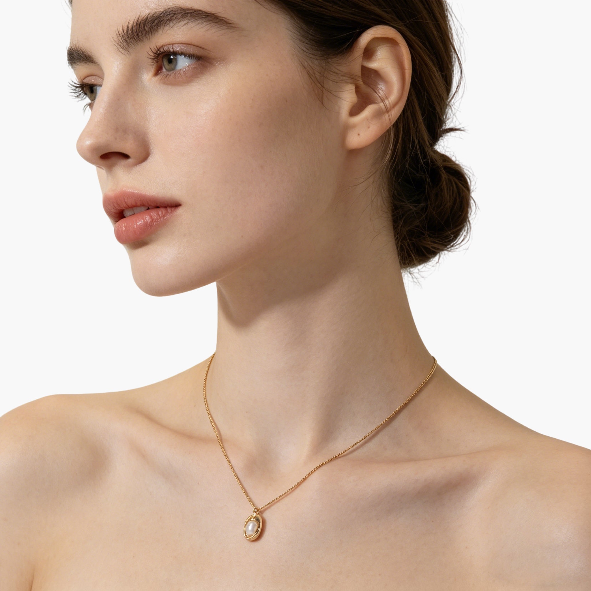 LAGUNA - PEARL PENDANT NECKLACE