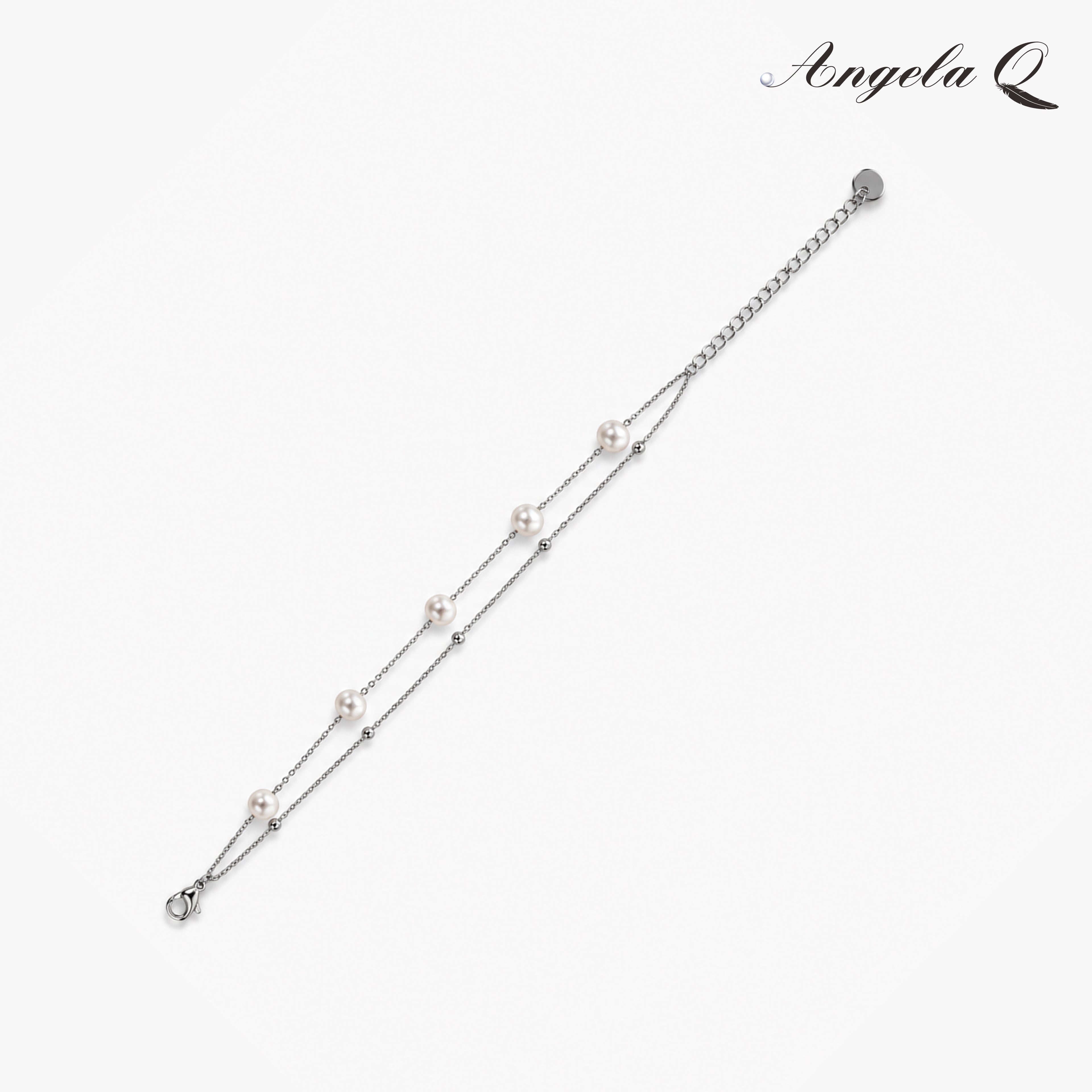 PACIFICA - DOUBLE STRAND PEARL BRACELET